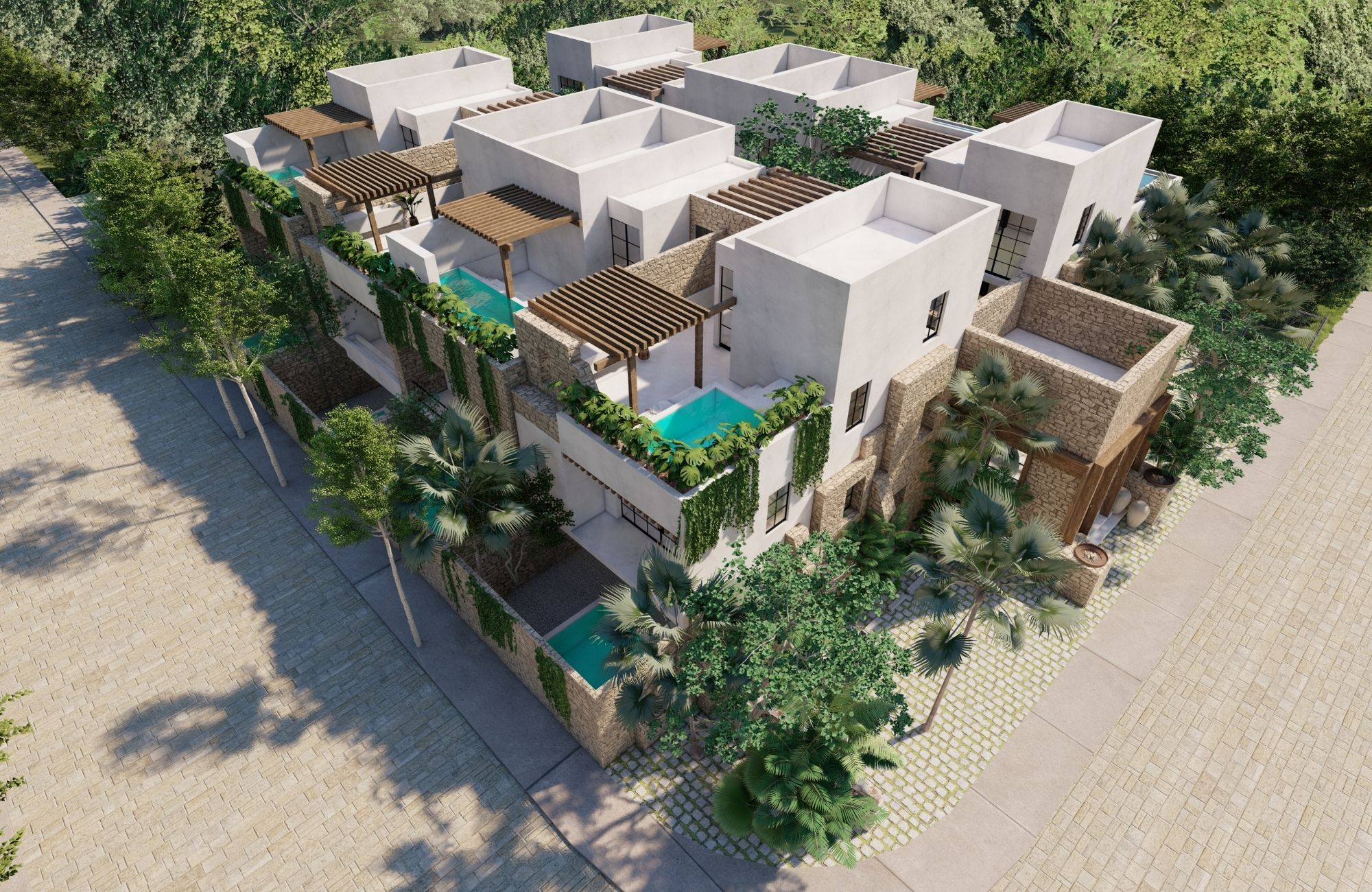 Venta de Townhomes en Tulum, Quintana Roo, México.