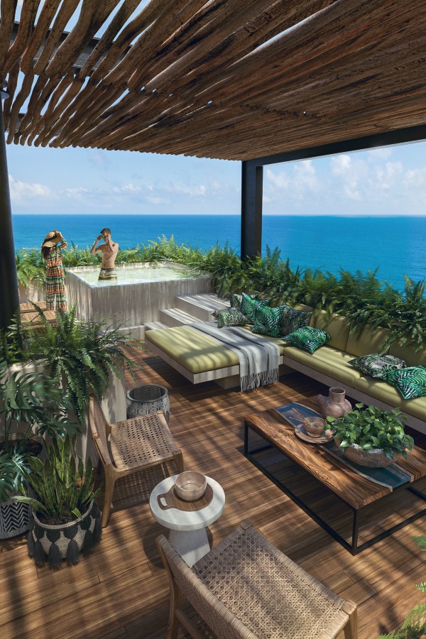 Beachfront Properties for Sale in Tulum, Quintana Roo, Mexico.