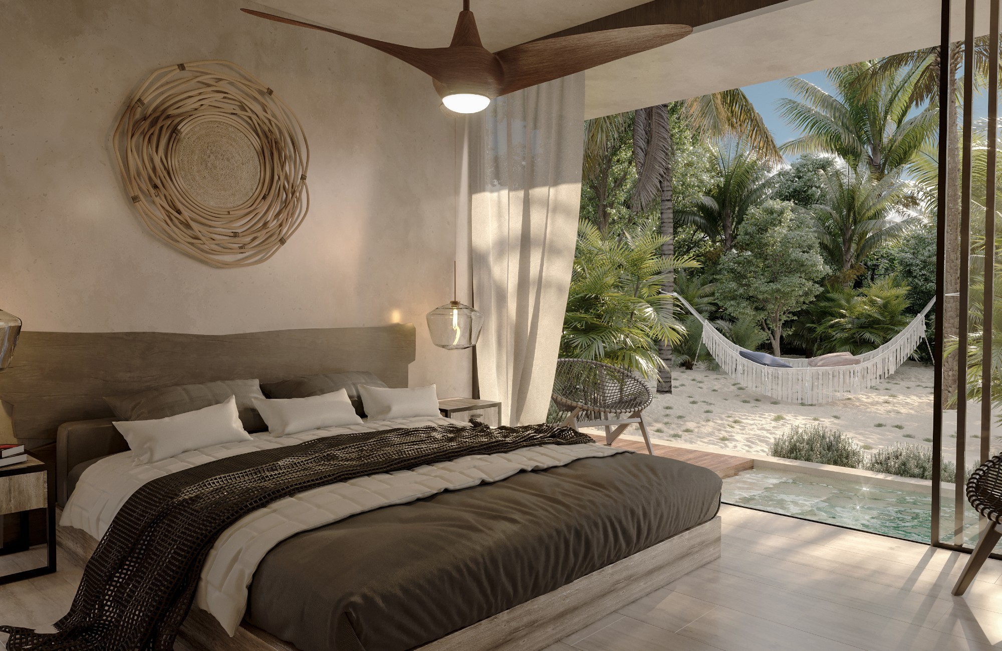 Beachfront Properties for Sale in Tulum, Quintana Roo, Mexico.