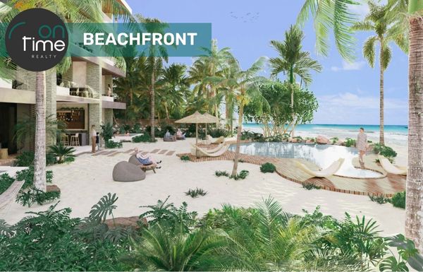 Beachfront Condos For Sale in Tulum
